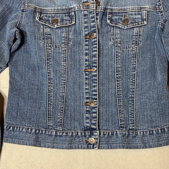 Roots Denim Blue Jean Jacket - Picture 4 of 12